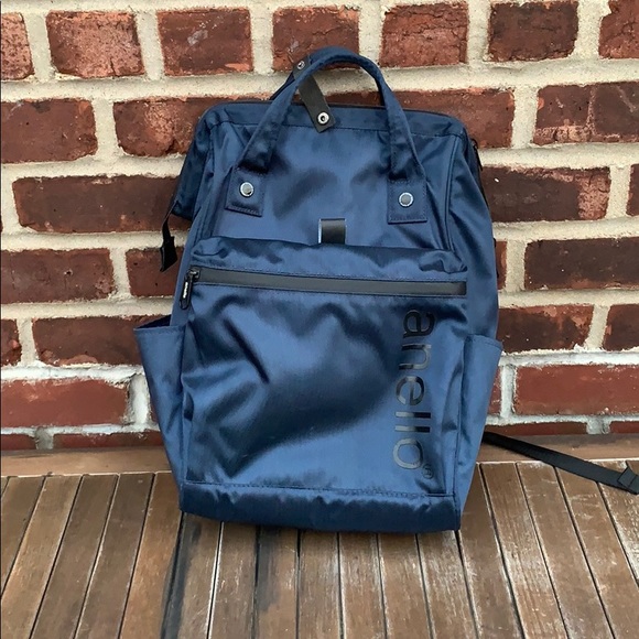 anello navy blue backpack